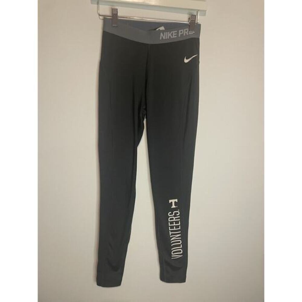 Womens Nike Dri Fit Pro Gray‎ Compression Training Leggings Pants Size Small